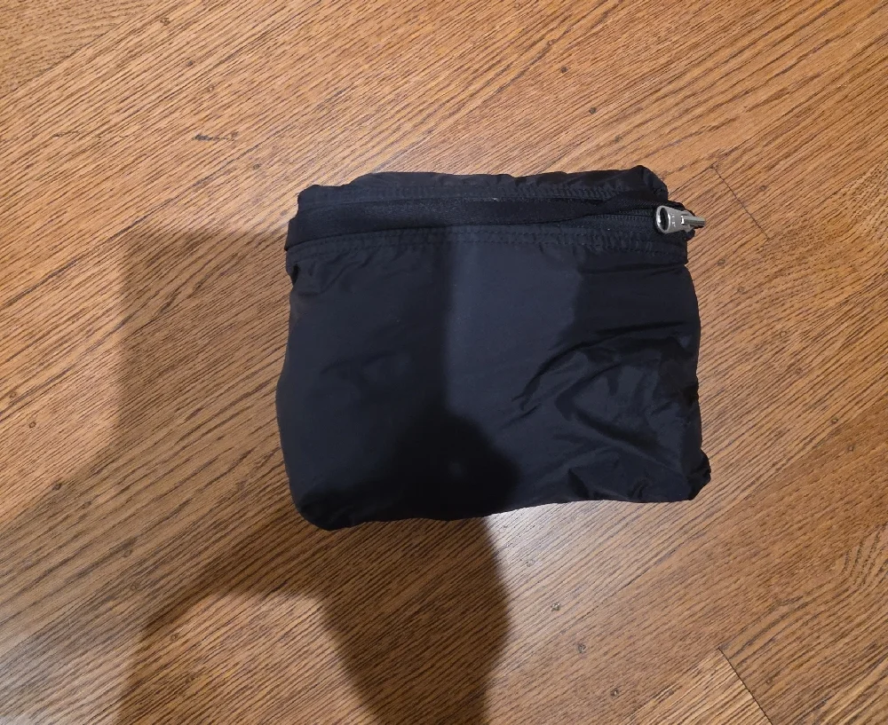 Black Packable Duffel Bag